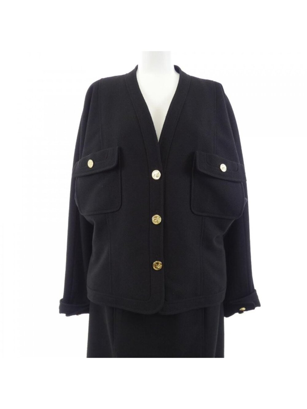 Chanel Vintage Suit Black